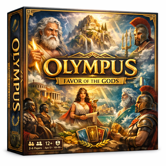 Olympus: Favor of the Gods - Strategy Board Game