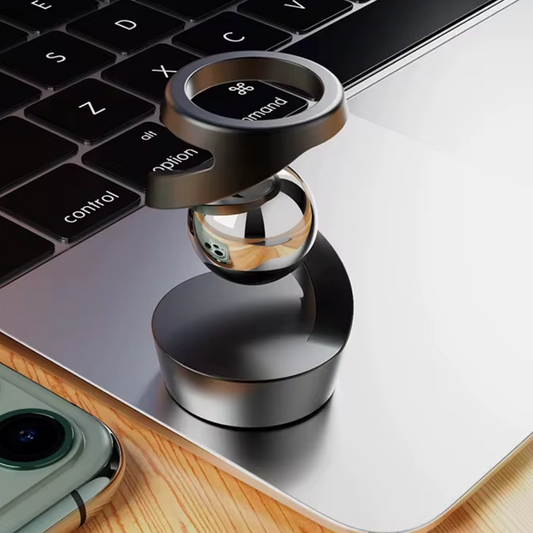 Floating Sphere Kinetic Spinner - Optical Illusion Desk Toy
