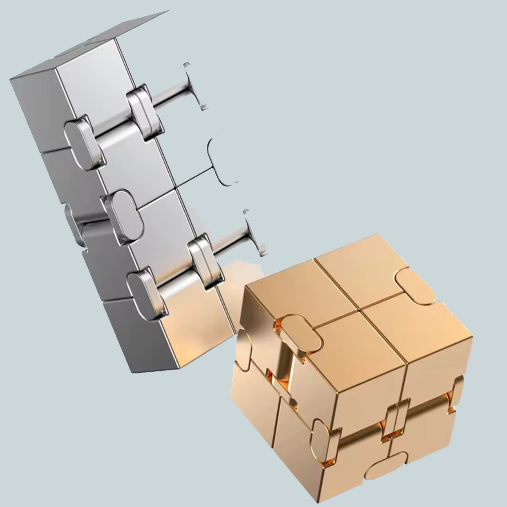 Metal Infinity Cube - Premium Fidget Toy